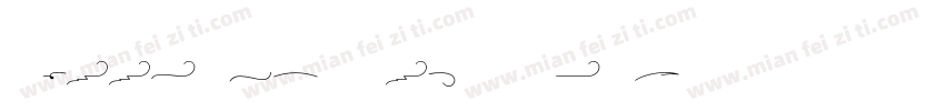 Speedwritten Swash字体转换